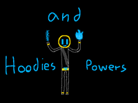 Guys with hoodies and powers club