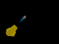 Macaroni Cannon Firing Flaming Potatos