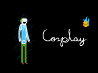 Cosplaying as @Whalun and Fanta