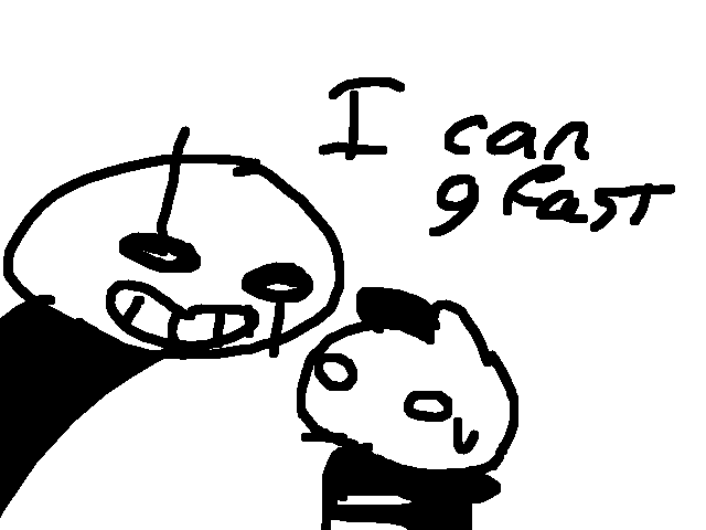 He can G fast