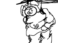 Animated by strips
