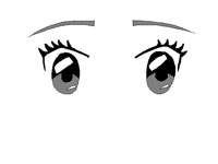 Are these anime eyes?