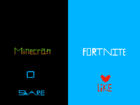 Minecraft or Fortnite