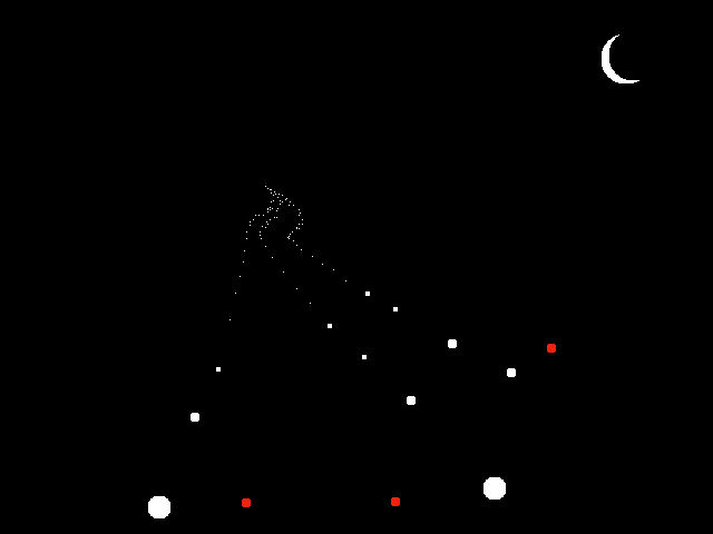 Drive through the dark.