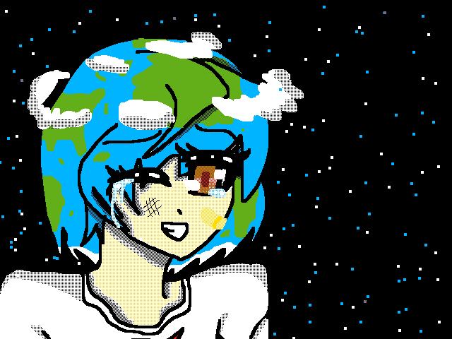 Save earth-chan (T ^ T)