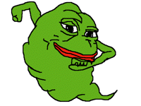 Rare Dancing ghost Pepe