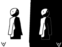 Split mind (in the void not in the void)