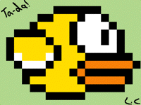 Watch me draw flappy bird