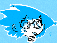 Glasses on Morgan