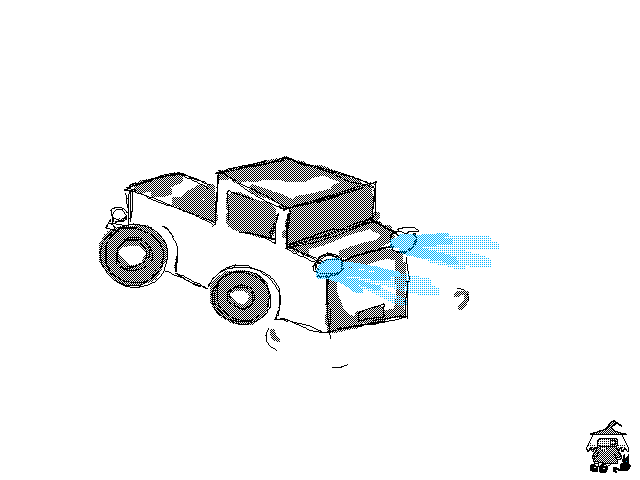 Dino car