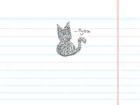 Cat sketch