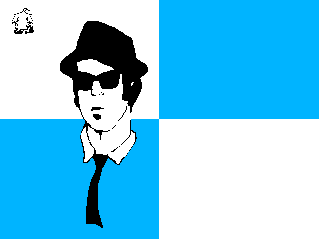 Blues brothers Elwood