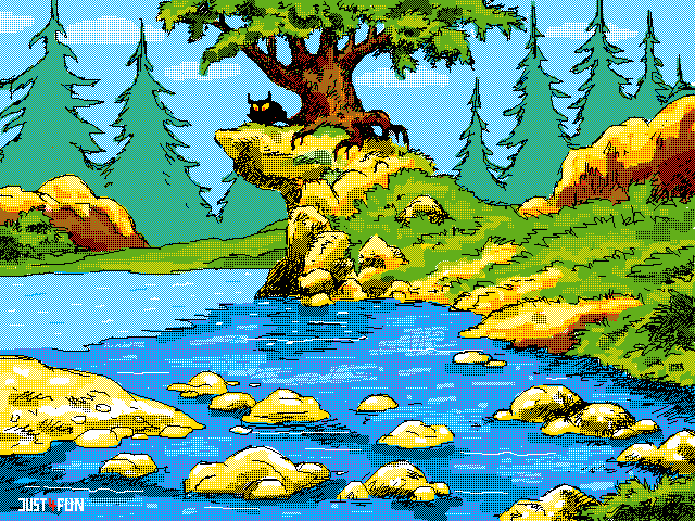 Across the water