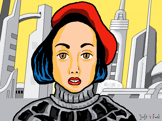 Jaclyn in the city