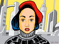 Jaclyn in the city