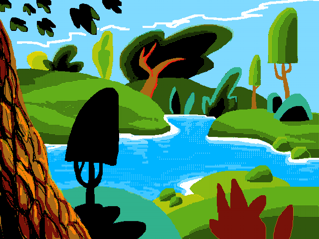 Landscape  - step by step