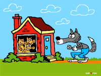 The three little pigs