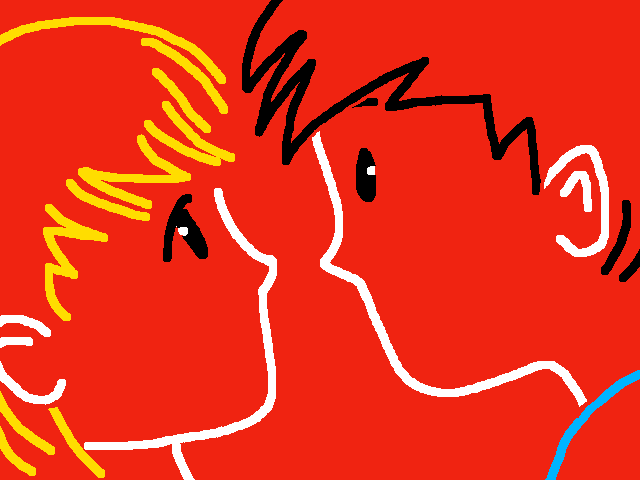 ...and then I kissed her