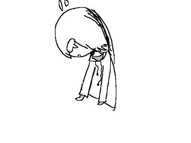 This is me. I can't draw propaly.