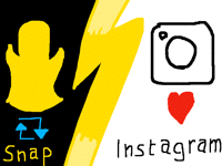 Snap VS instagram