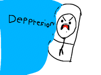 Fighting through depression right now
