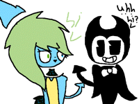 Robo fox meets bendy