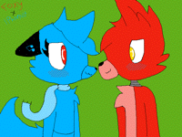 Foxy x iphoenix fanart