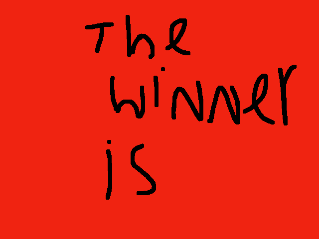 The winner of the contest