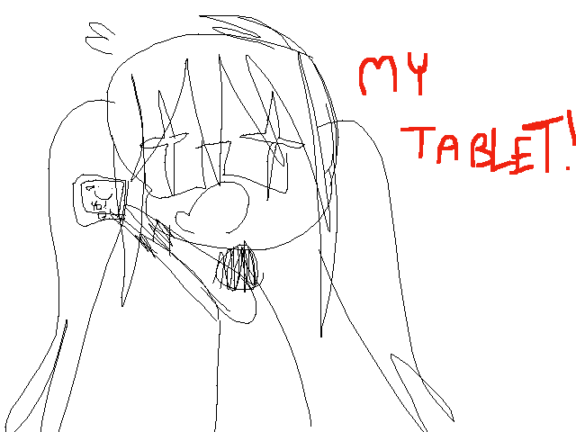My tablet ! *^*