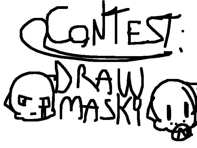 Draw masky please