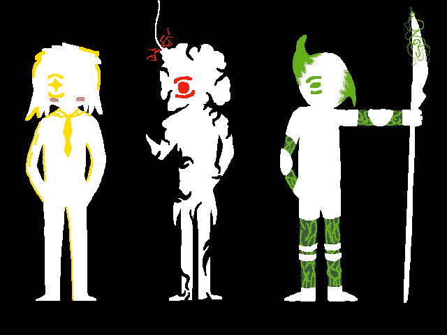 Drawing some of da OCs