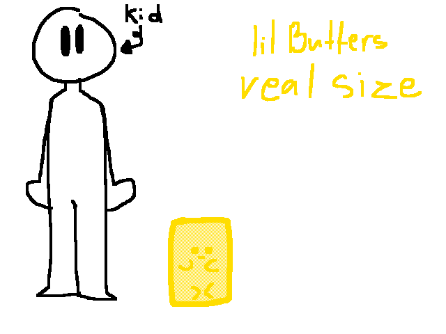 Lil butters size
