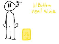 Lil butters size