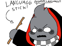 TOMMY, LANGUAGE!