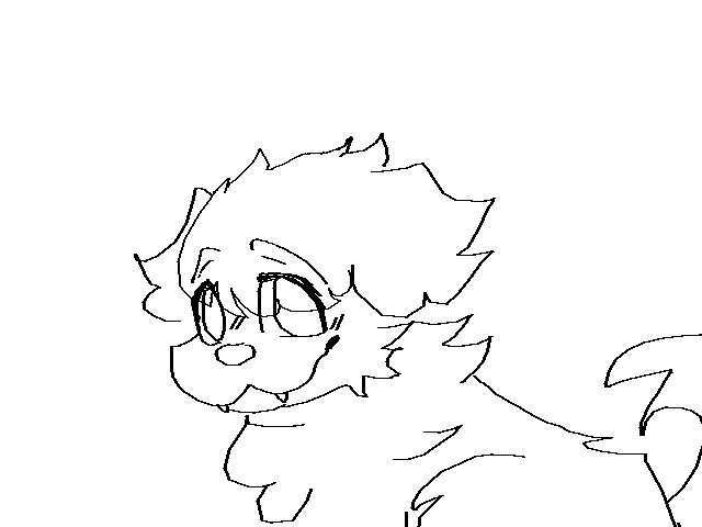 Just drawing my dog