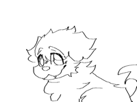Just drawing my dog