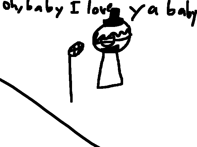 Oh baby I love ya baby