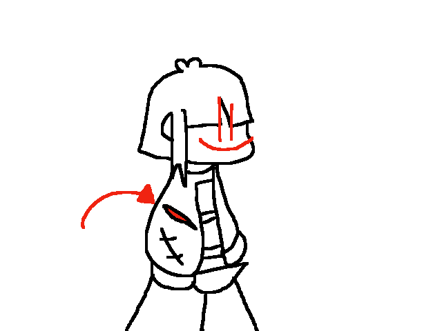 Forgot massacre frisk has wounds