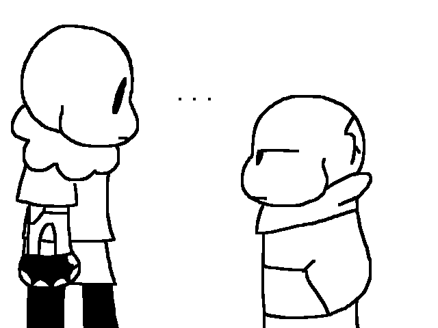 Never crouch in front of m.sans