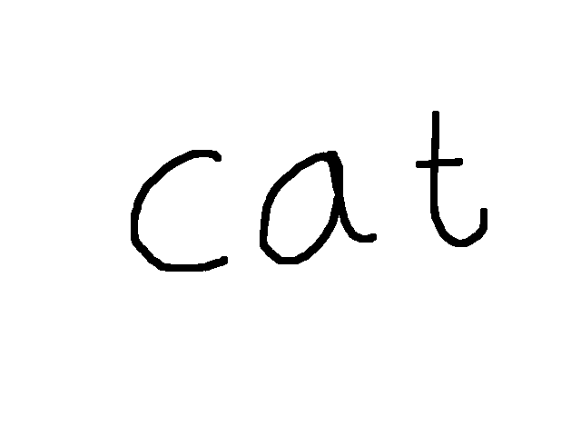 How to make a word cat into a toon