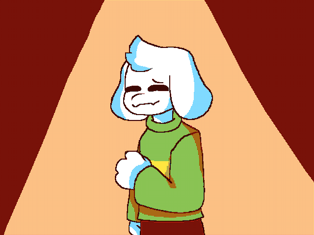 =Asriel Undertale drawing=