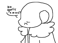 No garlic sauc