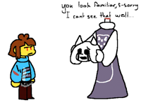 Massacretale Frisk and Toriel