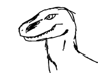 Velociraptor animation