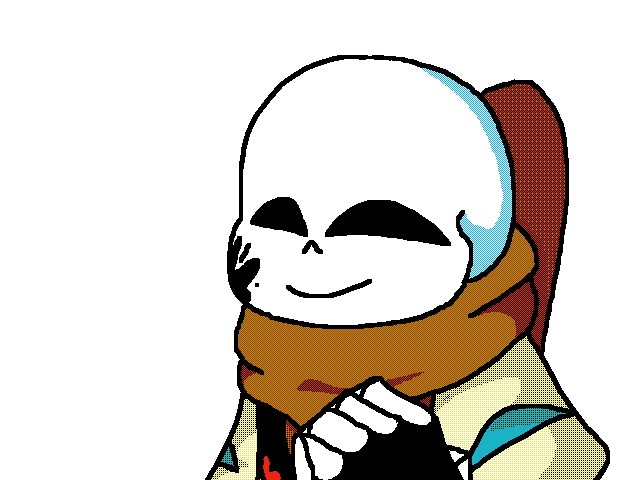 Laughing ink sans (idk)