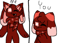 Draw red candy in your style