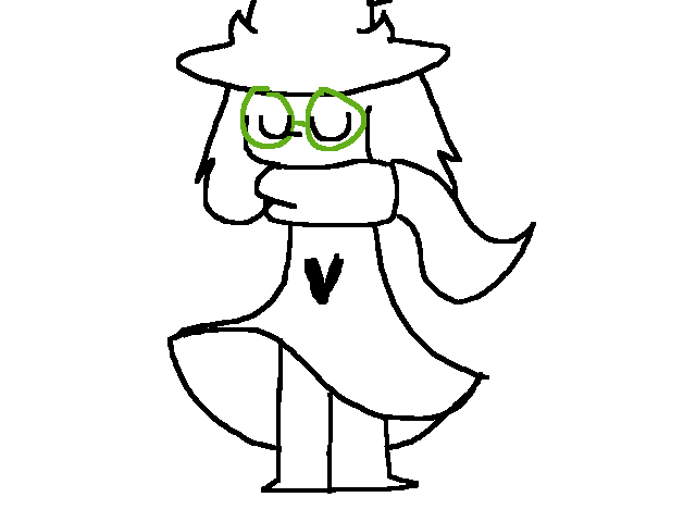 I rlly like drawing the moving cloak