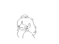 Drawing hair is now a hard thing for me to do