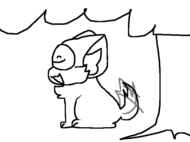 Under the tree~