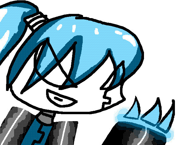 Neonbot (I changed her hair color)